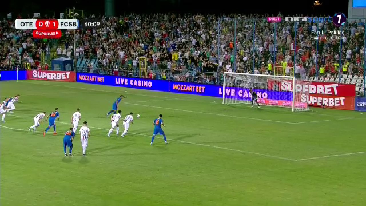 S-a dus norocul! Coman a ratat un penalty după ce VAR-ul a intervenit în Oțelul - FCSB_9
