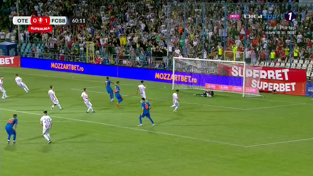 S-a dus norocul! Coman a ratat un penalty după ce VAR-ul a intervenit în Oțelul - FCSB_18