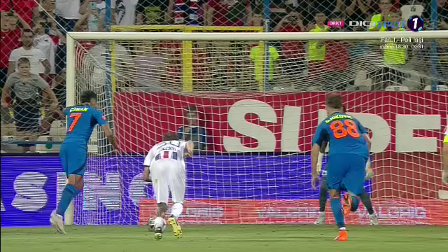 S-a dus norocul! Coman a ratat un penalty după ce VAR-ul a intervenit în Oțelul - FCSB_25