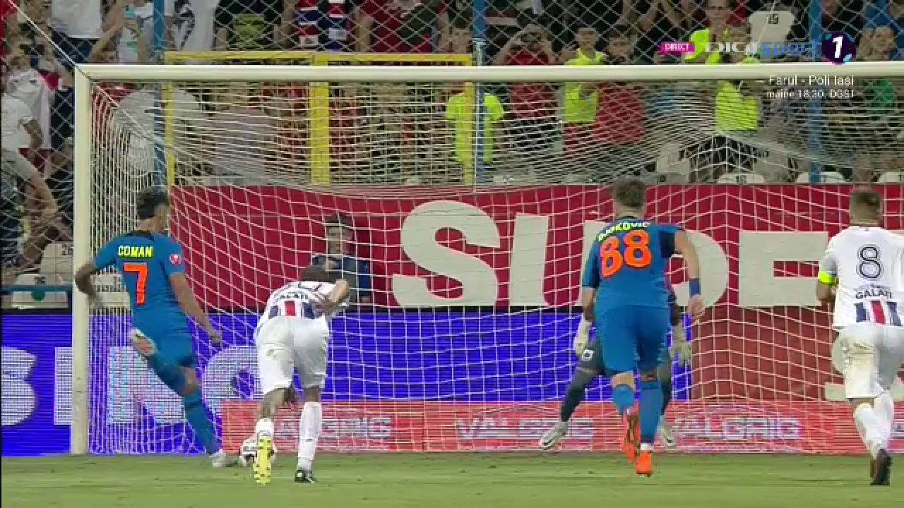 S-a dus norocul! Coman a ratat un penalty după ce VAR-ul a intervenit în Oțelul - FCSB_28