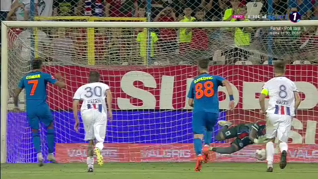 S-a dus norocul! Coman a ratat un penalty după ce VAR-ul a intervenit în Oțelul - FCSB_35