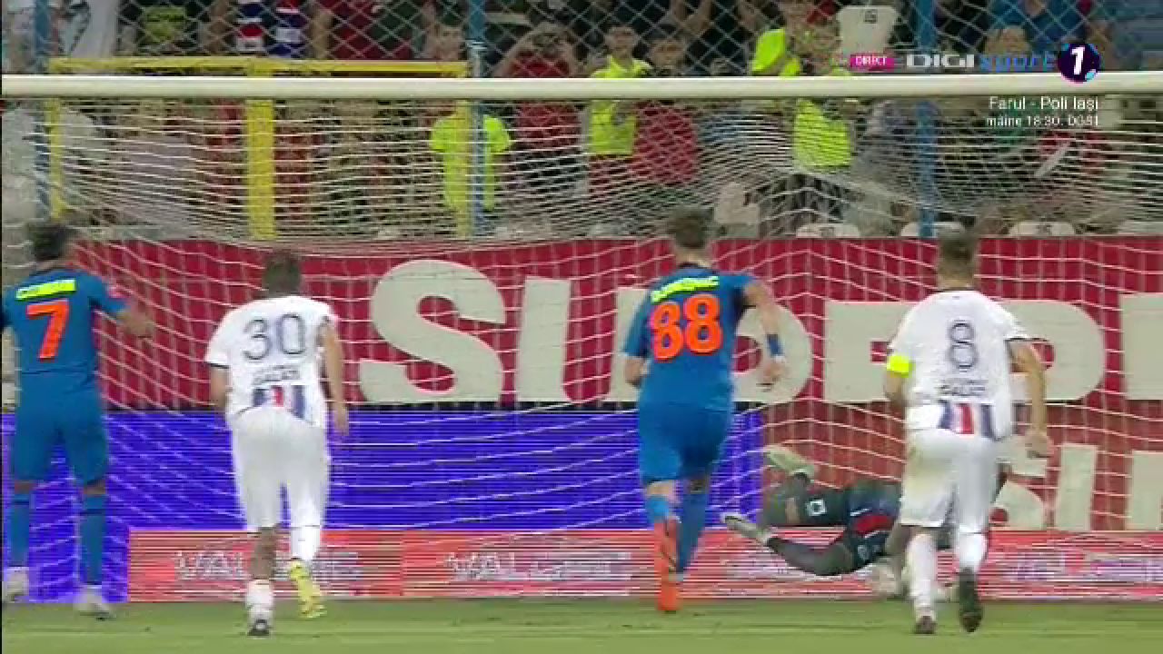 S-a dus norocul! Coman a ratat un penalty după ce VAR-ul a intervenit în Oțelul - FCSB_36