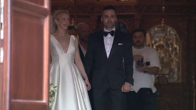 Sandra Izbașa s-a măritat! Imagini spectaculoase cu fosta gimnastă în rochie de mireasă _6