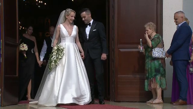 Sandra Izbașa s-a măritat! Imagini spectaculoase cu fosta gimnastă în rochie de mireasă _12