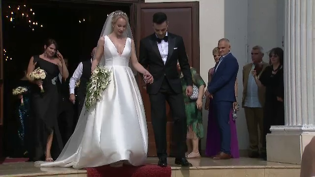 Sandra Izbașa s-a măritat! Imagini spectaculoase cu fosta gimnastă în rochie de mireasă _13