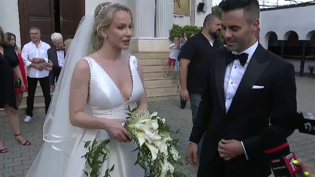 Sandra Izbașa s-a măritat! Imagini spectaculoase cu fosta gimnastă în rochie de mireasă _47