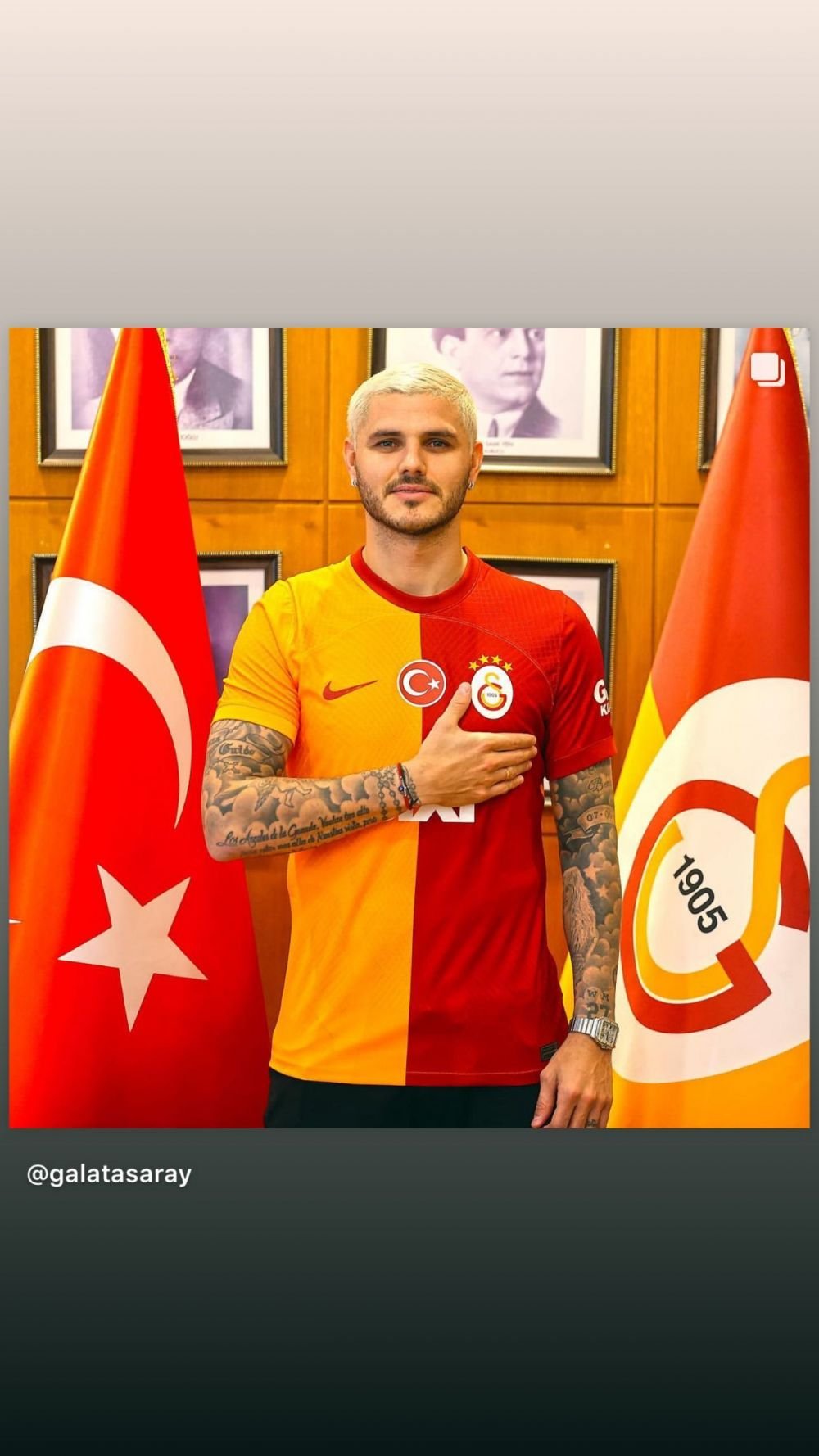 Mauro Icardi, ovaționat de peste 40.000 de suporteri. Imagini de la prezentarea spectaculoasă a argentinianului, la Galatasaray_6