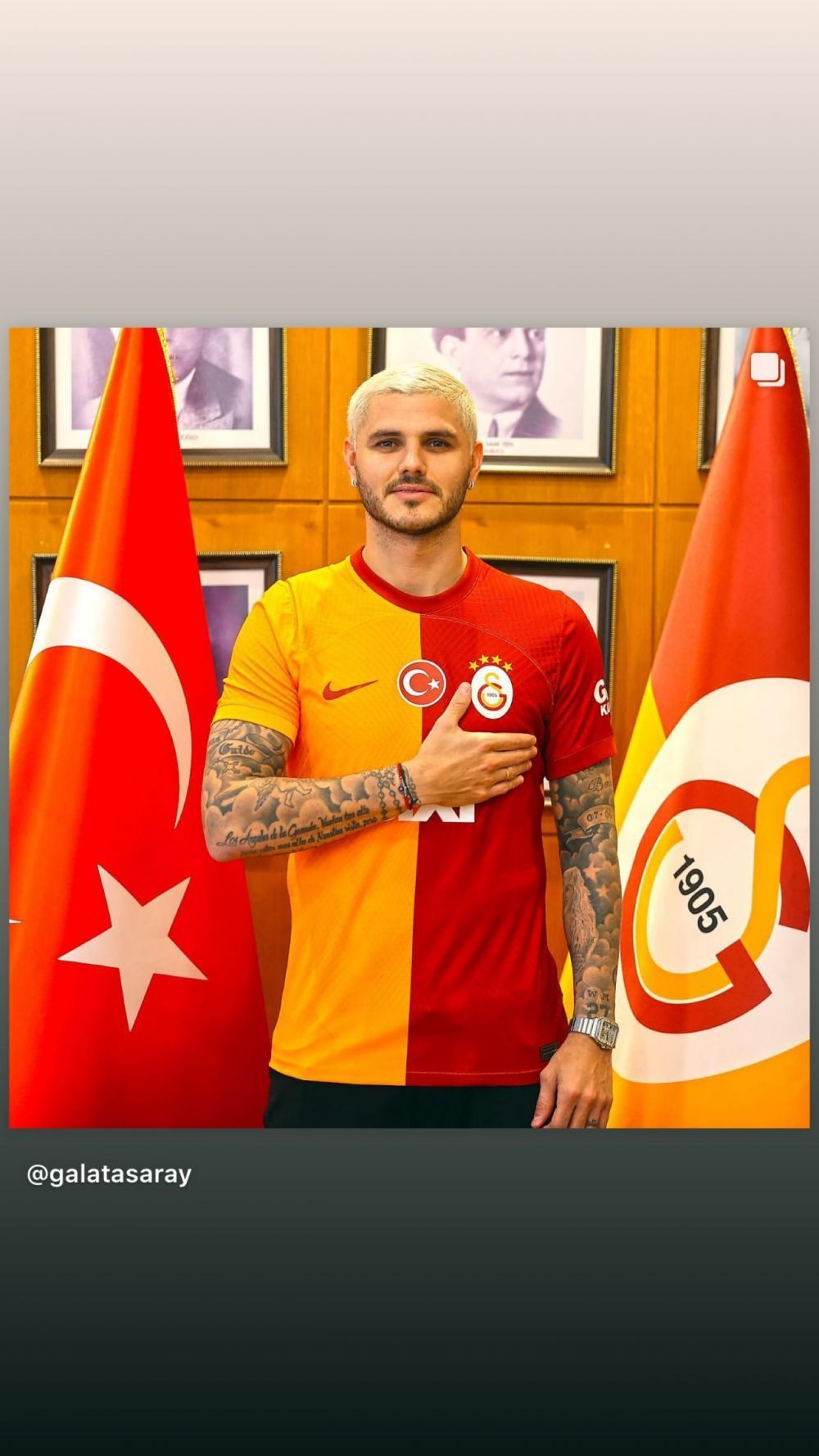 Mauro Icardi, ovaționat de peste 40.000 de suporteri. Imagini de la prezentarea spectaculoasă a argentinianului, la Galatasaray_6
