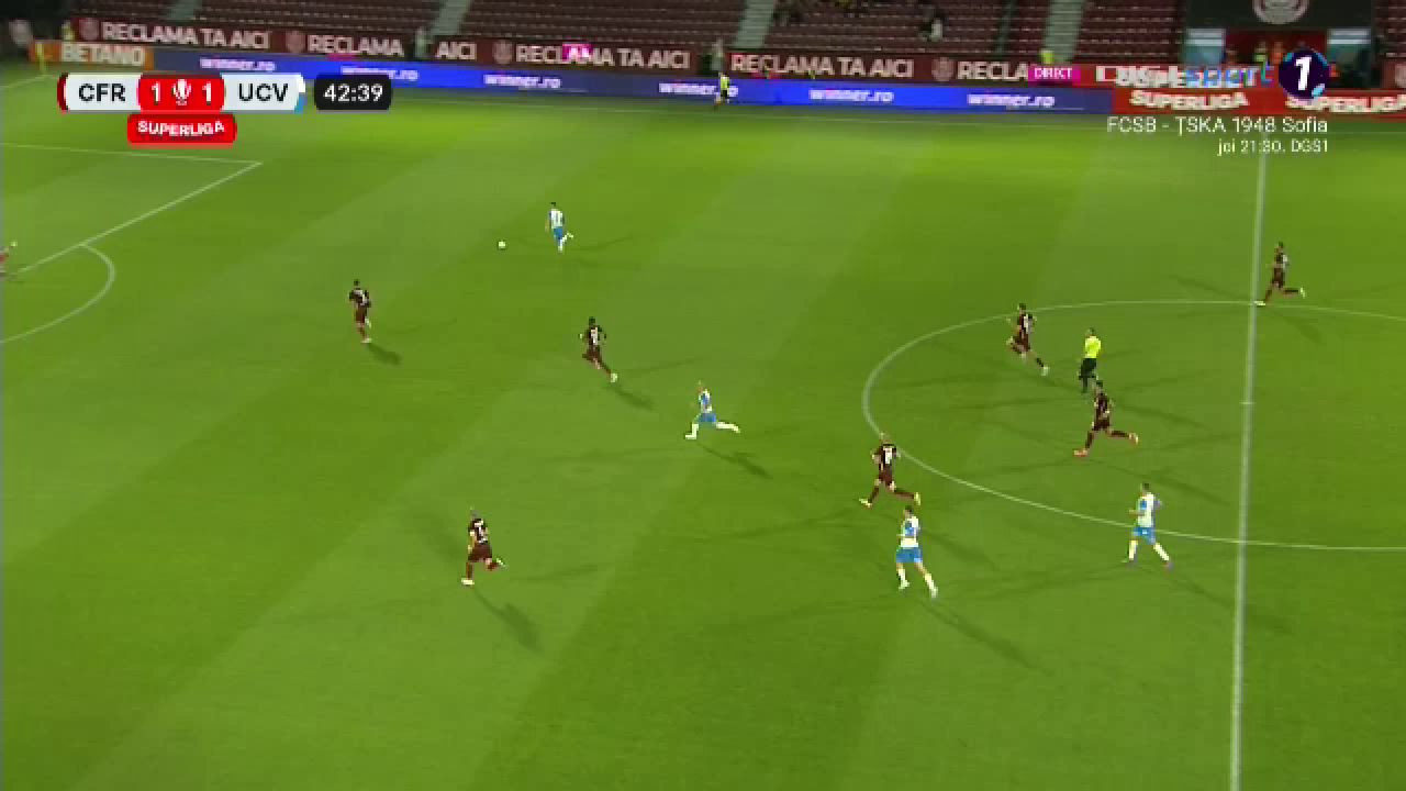 Ratare monumentală a lui Andrei Ivan în CFR Cluj - Universitatea Craiova_3