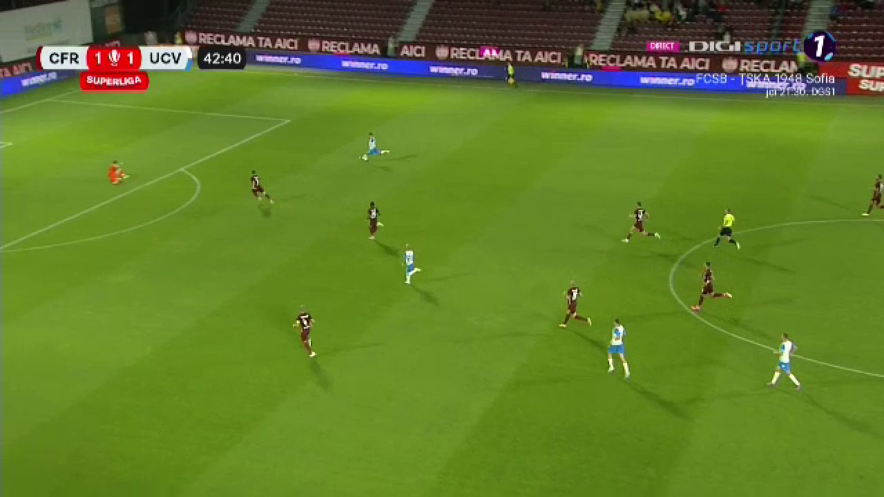 Ratare monumentală a lui Andrei Ivan în CFR Cluj - Universitatea Craiova_4