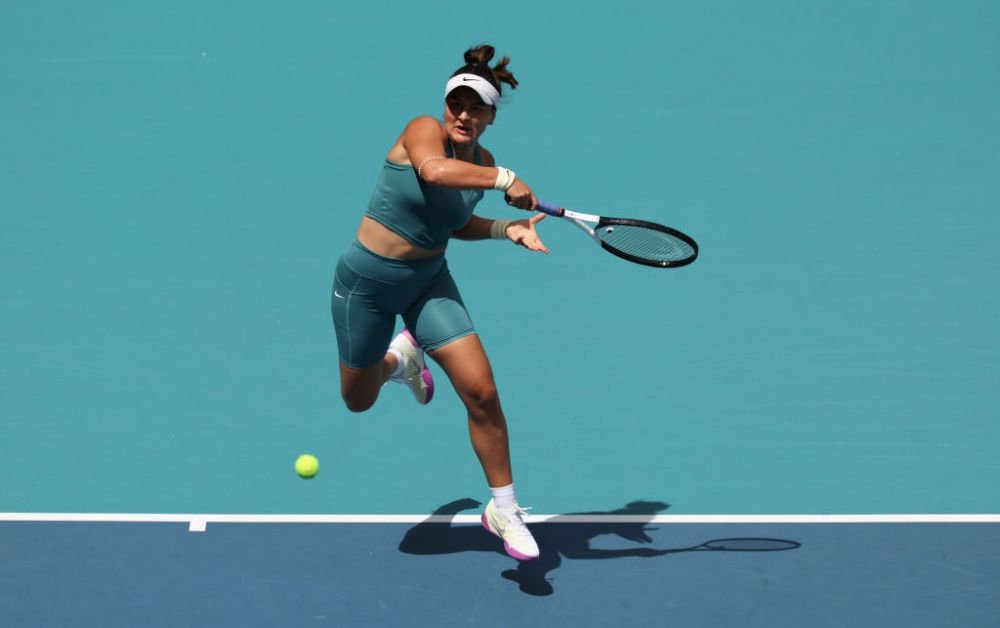 Reflex de portar! Lovitura incredibilă care a făcut-o pe Bianca Andreescu să râdă de nervi _35
