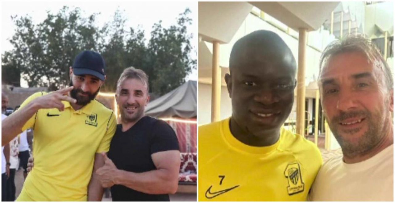 Un român îi masează pe Karim Benzema și N'Golo Kante în Arabia Saudită! Ce a spus despre fostul star de la Real Madrid _1