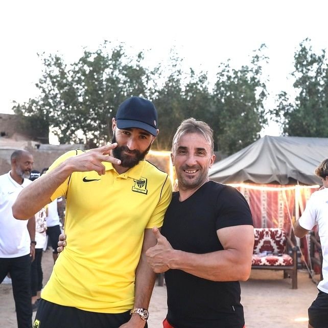 Un român îi masează pe Karim Benzema și N'Golo Kante în Arabia Saudită! Ce a spus despre fostul star de la Real Madrid _4