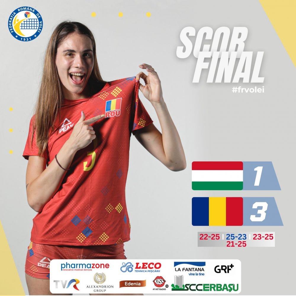 Așa da! România a bătut Ungaria cu un scor imposibil în primul meci de la Budapesta UPDATE Victorie și în al doilea meci!_2