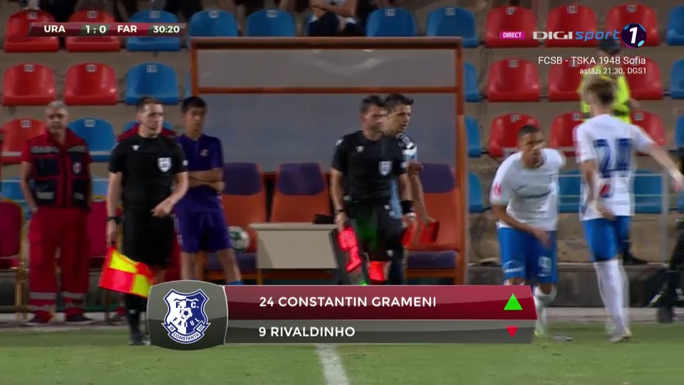 Gică Hagi nu a mai rezistat! A făcut două schimbări în minutul 30_4
