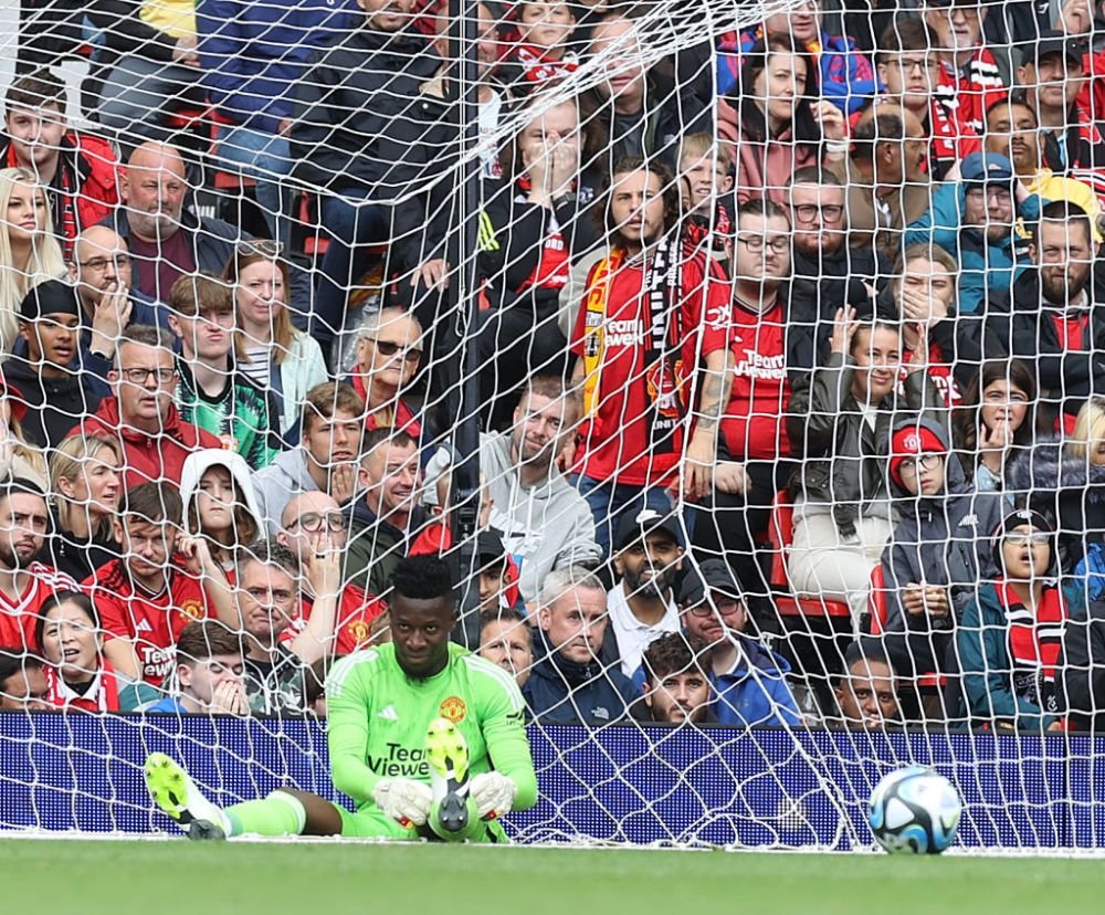 Debut de coșmar pe Old Trafford pentru Andre Onana: 