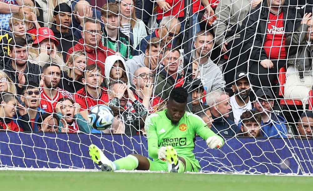 Debut de coșmar pe Old Trafford pentru Andre Onana: 