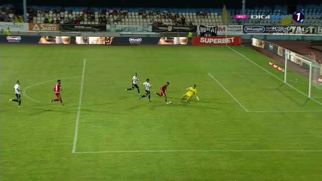 Universitatea Cluj - Dinamo 1-1 | „Câinii” rămân fără victorie în acest sezon dar obțin primul punct! Politic și Popa au înscris la Mediaș _3