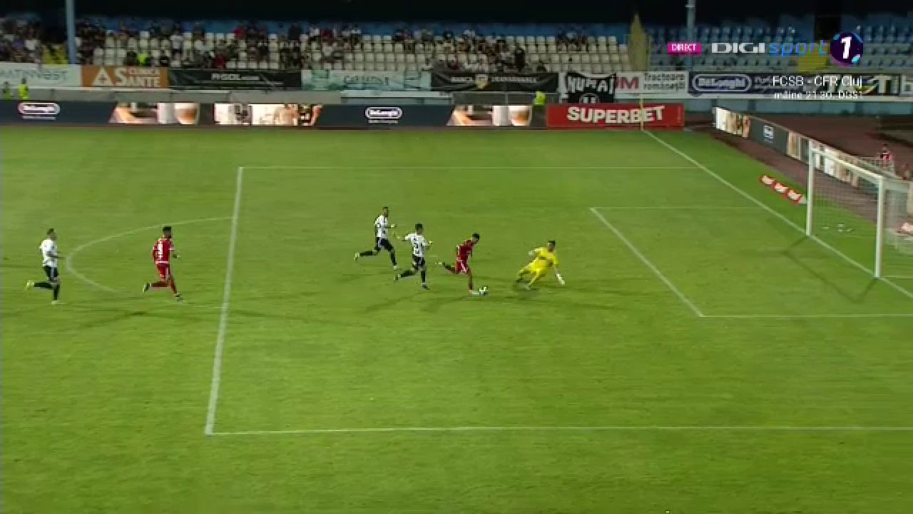 Universitatea Cluj - Dinamo 1-1 | „Câinii” rămân fără victorie în acest sezon dar obțin primul punct! Politic și Popa au înscris la Mediaș _3