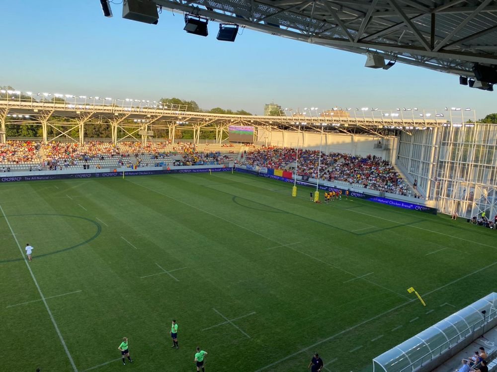 Tricolorii de la rugby au strâns mai mulți oameni pe Arcul de Triumf decât derby-ul FCSB - Dinamo! Înfrângere dură în amicalul cu SUA + Super-atmosferă _4