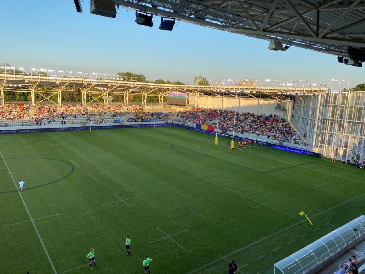 Tricolorii de la rugby au strâns mai mulți oameni pe Arcul de Triumf decât derby-ul FCSB - Dinamo! Înfrângere dură în amicalul cu SUA + Super-atmosferă _4