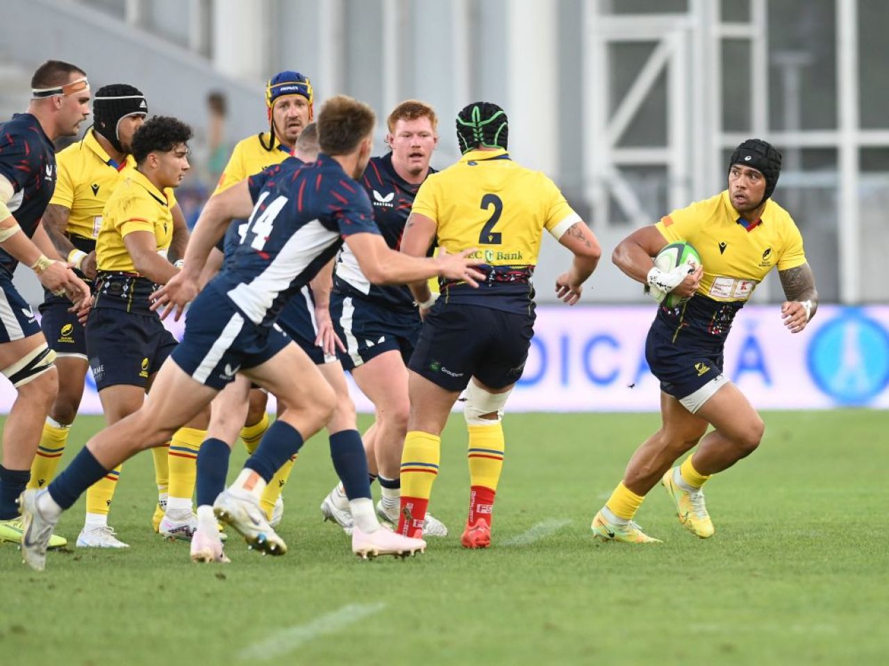 Tricolorii de la rugby au strâns mai mulți oameni pe Arcul de Triumf decât derby-ul FCSB - Dinamo! Înfrângere dură în amicalul cu SUA + Super-atmosferă _11
