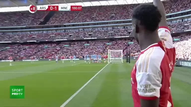 Manchester City - Arsenal 1-1 | Trossard trimite meciul la loviturile de departajare la ultima fază