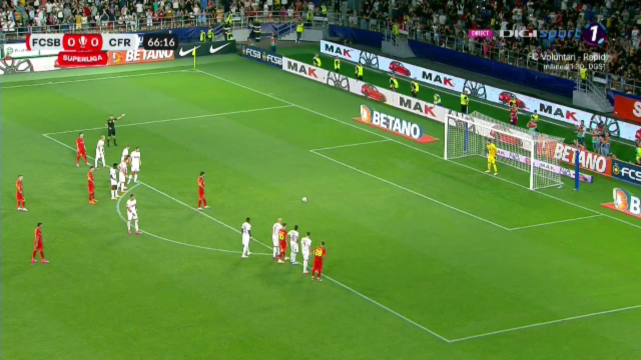 Andrea Compagno a aruncat Ghencea în aer! Italianul a înscris cu sânge rece în derby-ul FCSB - CFR Cluj_2