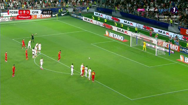 Andrea Compagno a aruncat Ghencea în aer! Italianul a înscris cu sânge rece în derby-ul FCSB - CFR Cluj_3