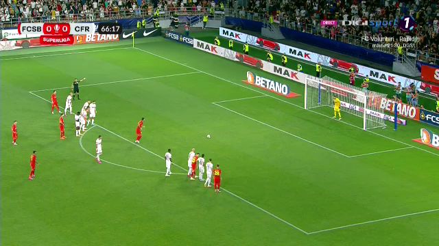 Andrea Compagno a aruncat Ghencea în aer! Italianul a înscris cu sânge rece în derby-ul FCSB - CFR Cluj_4