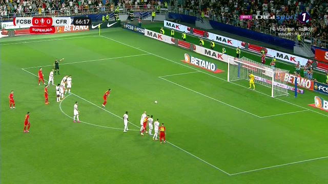 Andrea Compagno a aruncat Ghencea în aer! Italianul a înscris cu sânge rece în derby-ul FCSB - CFR Cluj_5