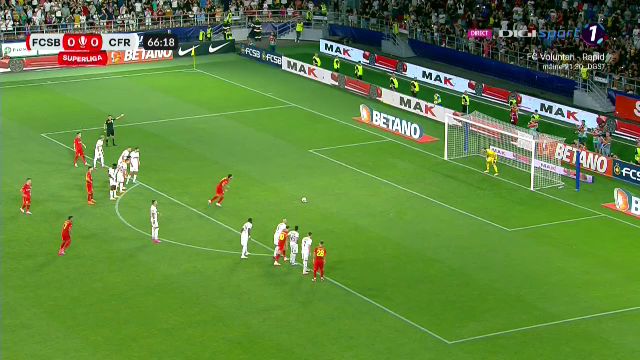 Andrea Compagno a aruncat Ghencea în aer! Italianul a înscris cu sânge rece în derby-ul FCSB - CFR Cluj_11