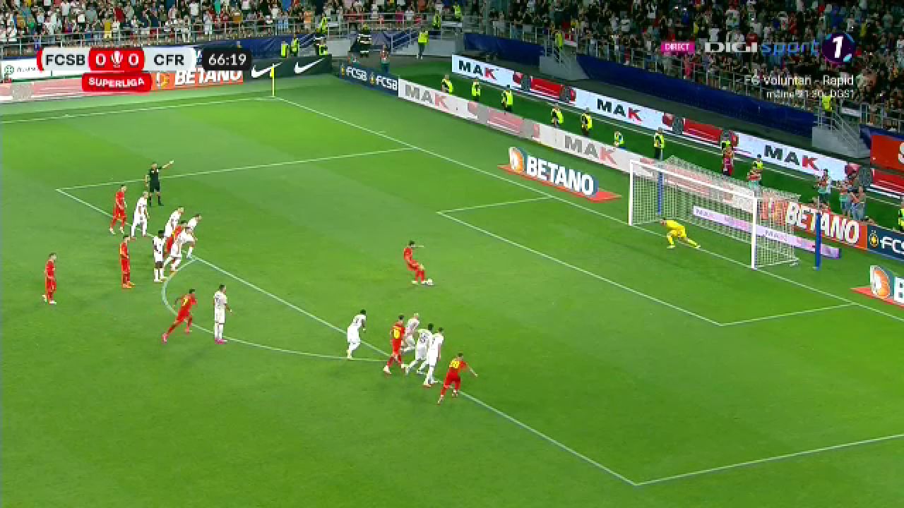 Andrea Compagno a aruncat Ghencea în aer! Italianul a înscris cu sânge rece în derby-ul FCSB - CFR Cluj_19