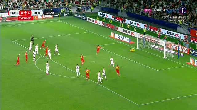Andrea Compagno a aruncat Ghencea în aer! Italianul a înscris cu sânge rece în derby-ul FCSB - CFR Cluj_21