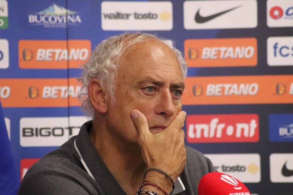 Italianul Mandorlini a &icirc;nceput cu &bdquo;rom&acirc;nisme&rdquo; ieftine. Caramavrov scrie despre reacția antrenorului de la CFR din finalul meciului pierdut cu FCSB&nbsp;