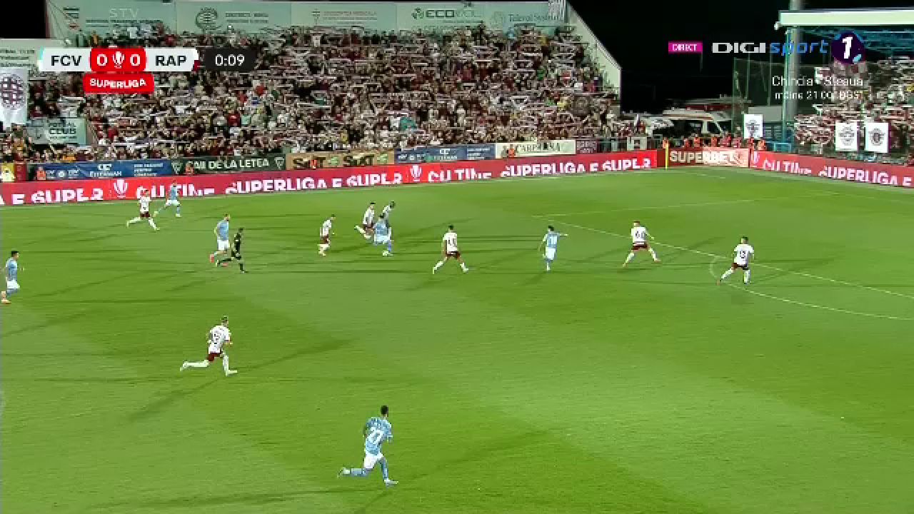 Cel mai rapid gol al sezonului! Câte secunde i-au luat lui Doru Andrei să deschidă scorul în Voluntari - Rapid_5