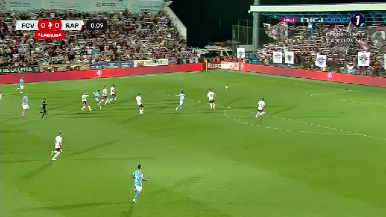 Cel mai rapid gol al sezonului! Câte secunde i-au luat lui Doru Andrei să deschidă scorul în Voluntari - Rapid_8