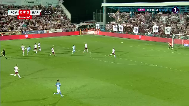 Cel mai rapid gol al sezonului! Câte secunde i-au luat lui Doru Andrei să deschidă scorul în Voluntari - Rapid_9