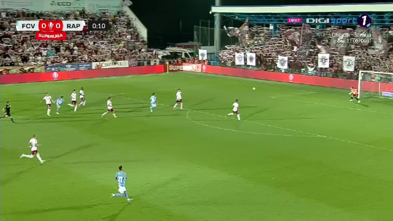 Cel mai rapid gol al sezonului! Câte secunde i-au luat lui Doru Andrei să deschidă scorul în Voluntari - Rapid_9