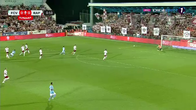 Cel mai rapid gol al sezonului! Câte secunde i-au luat lui Doru Andrei să deschidă scorul în Voluntari - Rapid_10