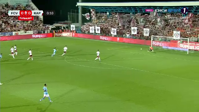 Cel mai rapid gol al sezonului! Câte secunde i-au luat lui Doru Andrei să deschidă scorul în Voluntari - Rapid_11