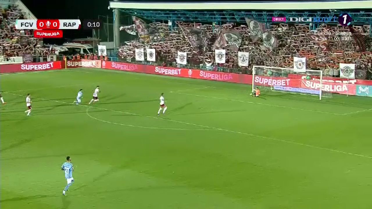 Cel mai rapid gol al sezonului! Câte secunde i-au luat lui Doru Andrei să deschidă scorul în Voluntari - Rapid_12
