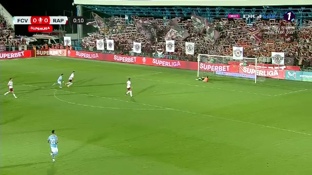 Cel mai rapid gol al sezonului! Câte secunde i-au luat lui Doru Andrei să deschidă scorul în Voluntari - Rapid_13