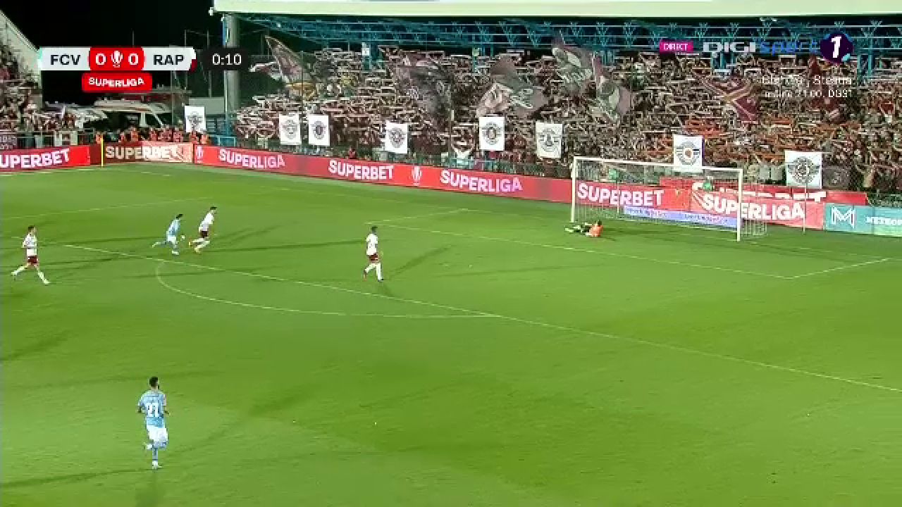Cel mai rapid gol al sezonului! Câte secunde i-au luat lui Doru Andrei să deschidă scorul în Voluntari - Rapid_13