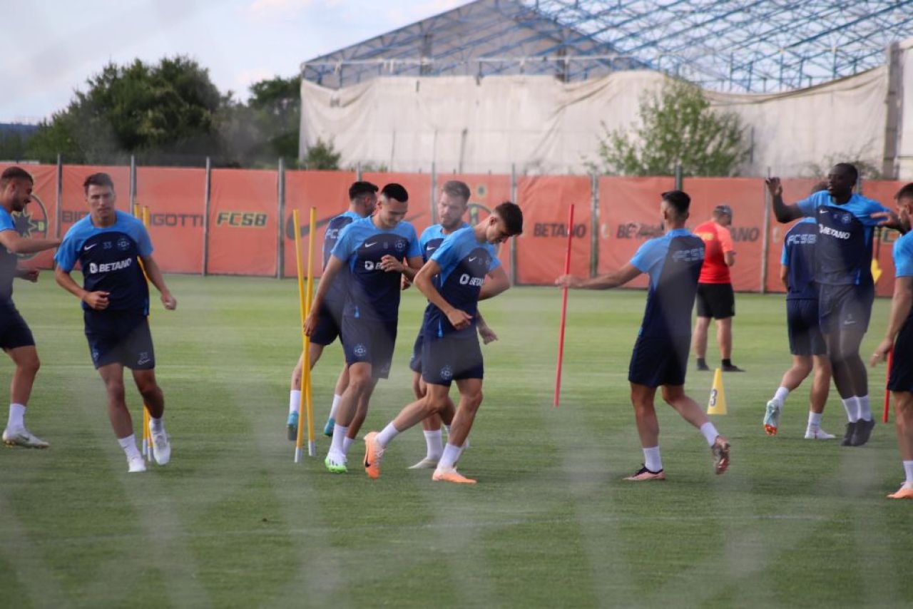 Cele mai tari imagini de la antrenamentul FCSB! Vicecampioana se pregătește de meciul cu FC Nordsjaelland_1