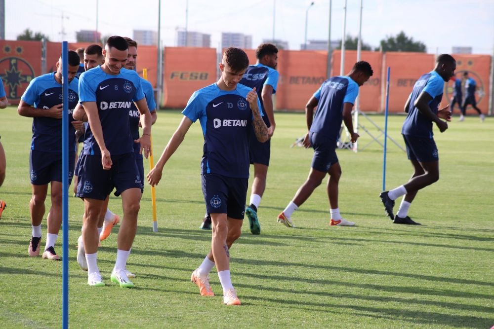 Cele mai tari imagini de la antrenamentul FCSB! Vicecampioana se pregătește de meciul cu FC Nordsjaelland_14