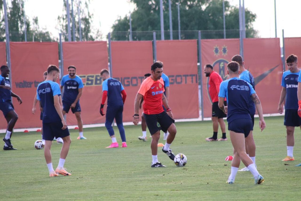 Cele mai tari imagini de la antrenamentul FCSB! Vicecampioana se pregătește de meciul cu FC Nordsjaelland_26