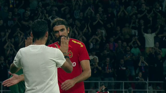 Andrea Compagno și-a vărsat nervii după ce a fost scos de pe teren, în FCSB - Nordsjaelland_2