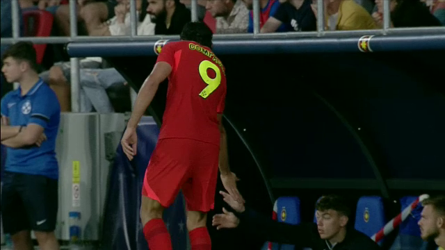 Andrea Compagno și-a vărsat nervii după ce a fost scos de pe teren, în FCSB - Nordsjaelland_9