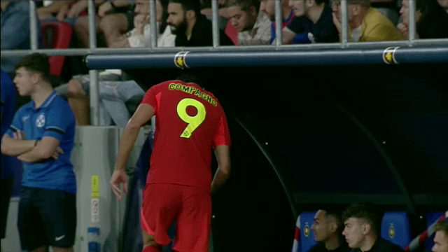 Andrea Compagno și-a vărsat nervii după ce a fost scos de pe teren, în FCSB - Nordsjaelland_12